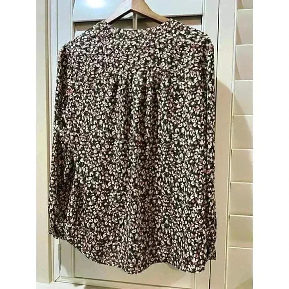 Zac and Rachel animal print Blouse Size Large - Picture 6 of 12